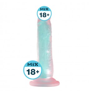 MizzZee - Transparent Green Luminous Manual Dildo (L:22.5cm - D:4cm)
